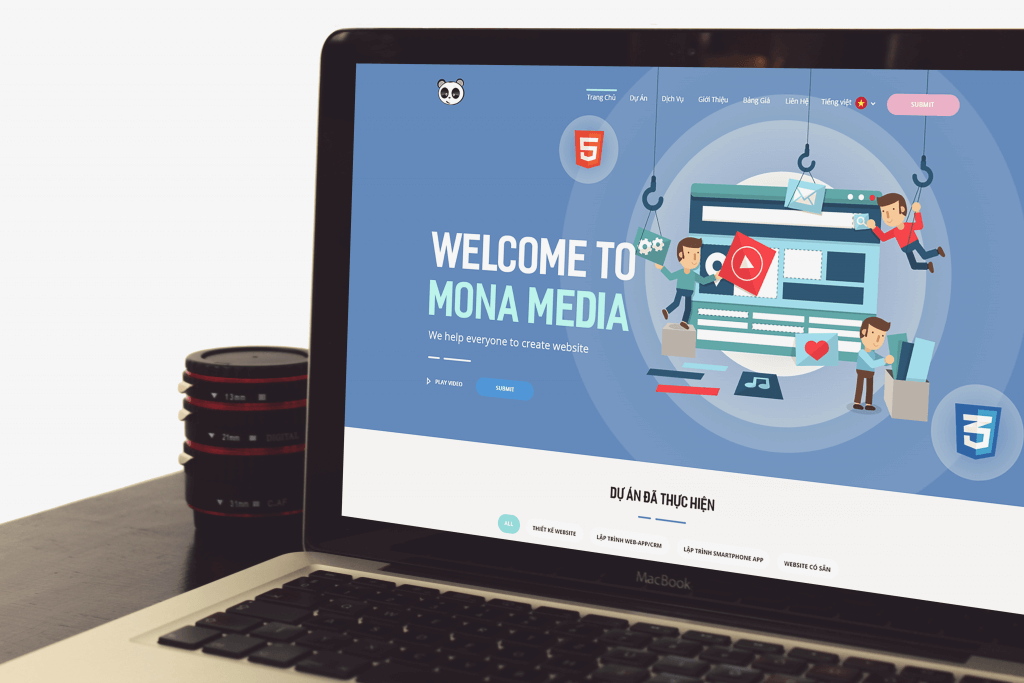 công ty thiết kế website Mona Media