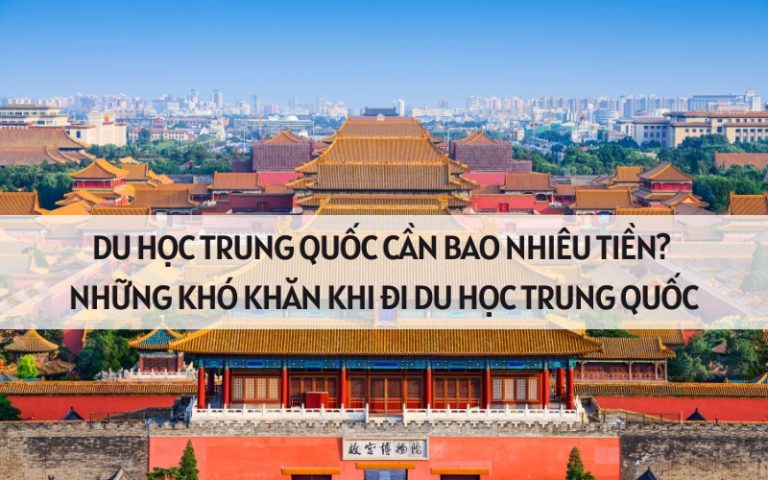 du học trung quốc cần bao nhiêu tiền