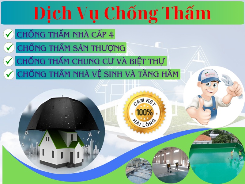 dịch vụ chống thấm TPHCM Hưng Thịnh